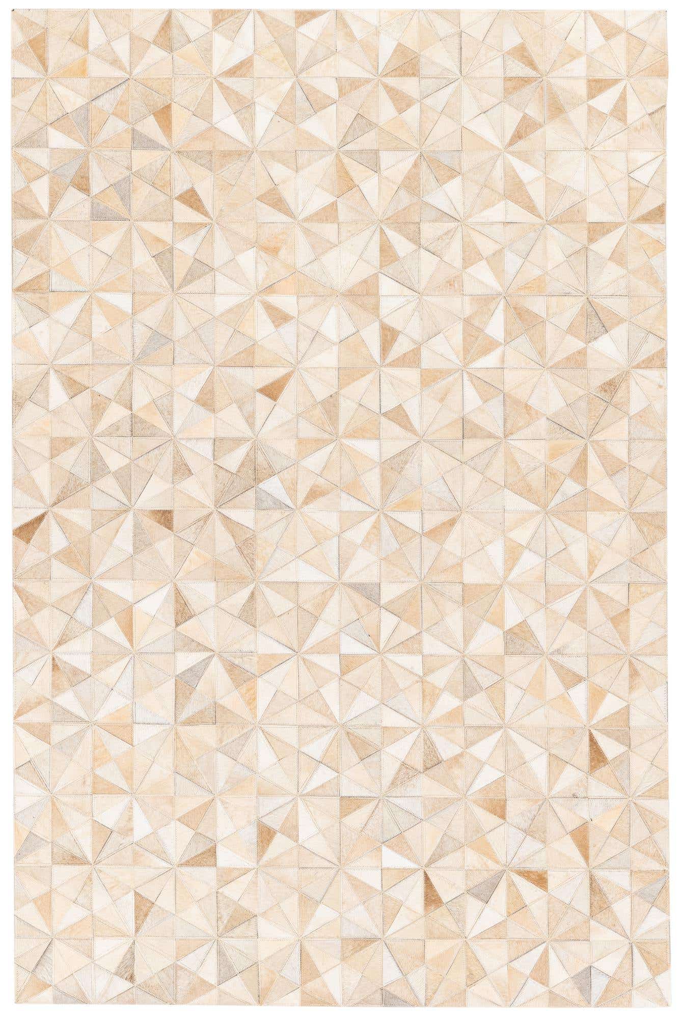 3' 11 x 6' Cowhide Stocks Rug
