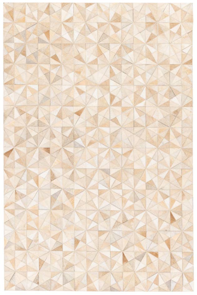 Detail image of 3' 11 x 6' Cowhide Stocks Rug