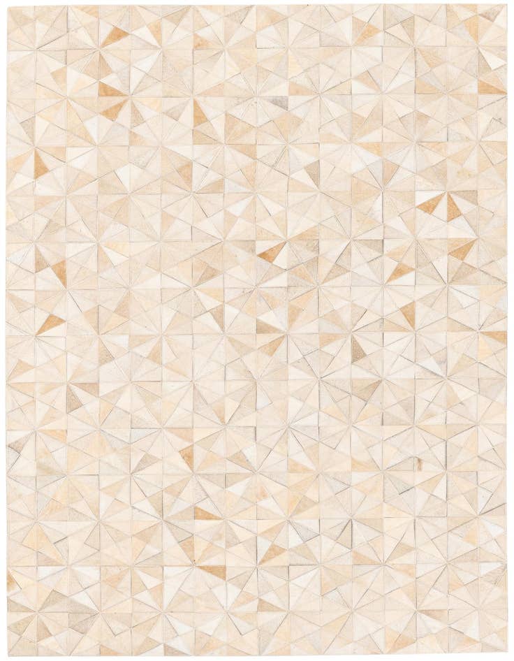 Detail image of 4' x 6' Cowhide Stocks Rug