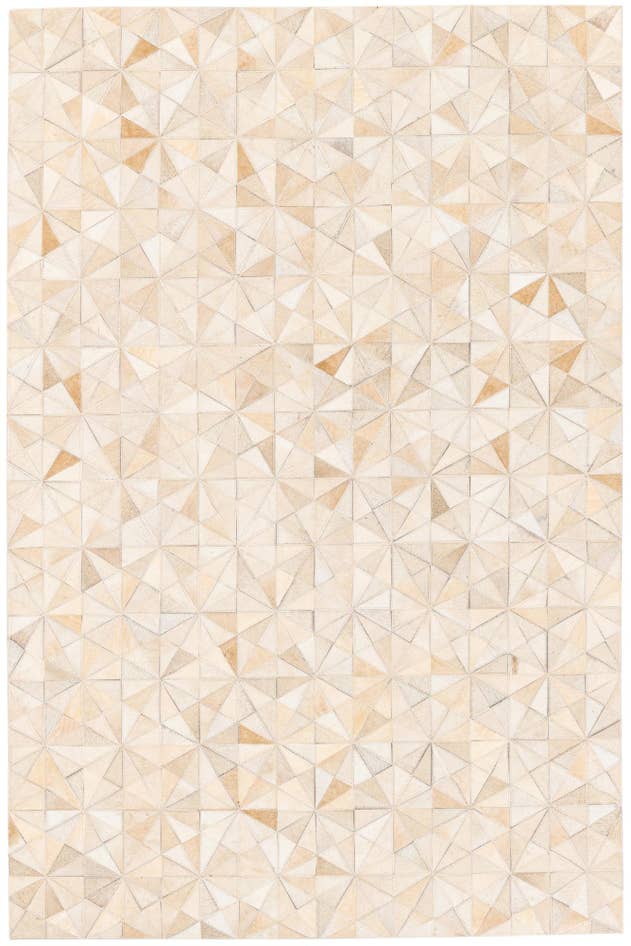 Detail image of 4' x 6' Cowhide Stocks Rug