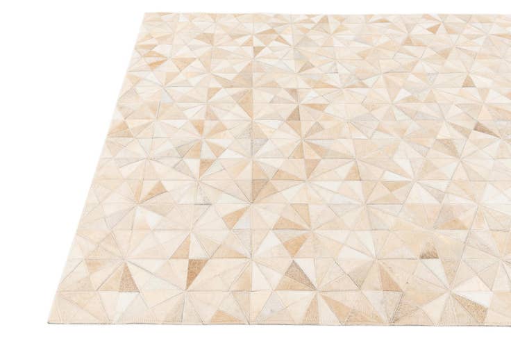 Detail image of 4' x 6' 1 Cowhide Stocks Rug