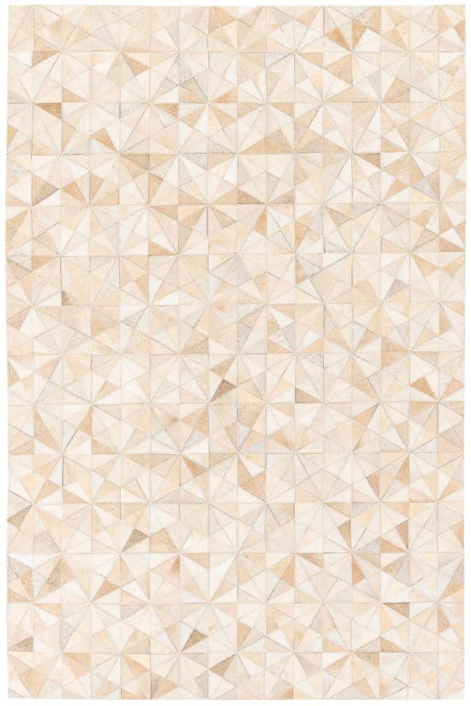4' x 6' 1 Cowhide Stocks Rug
