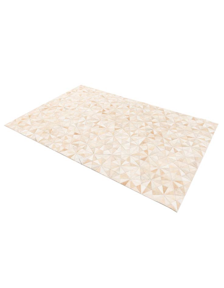 Detail image of 4' x 5' 11 Cowhide Stocks Rug