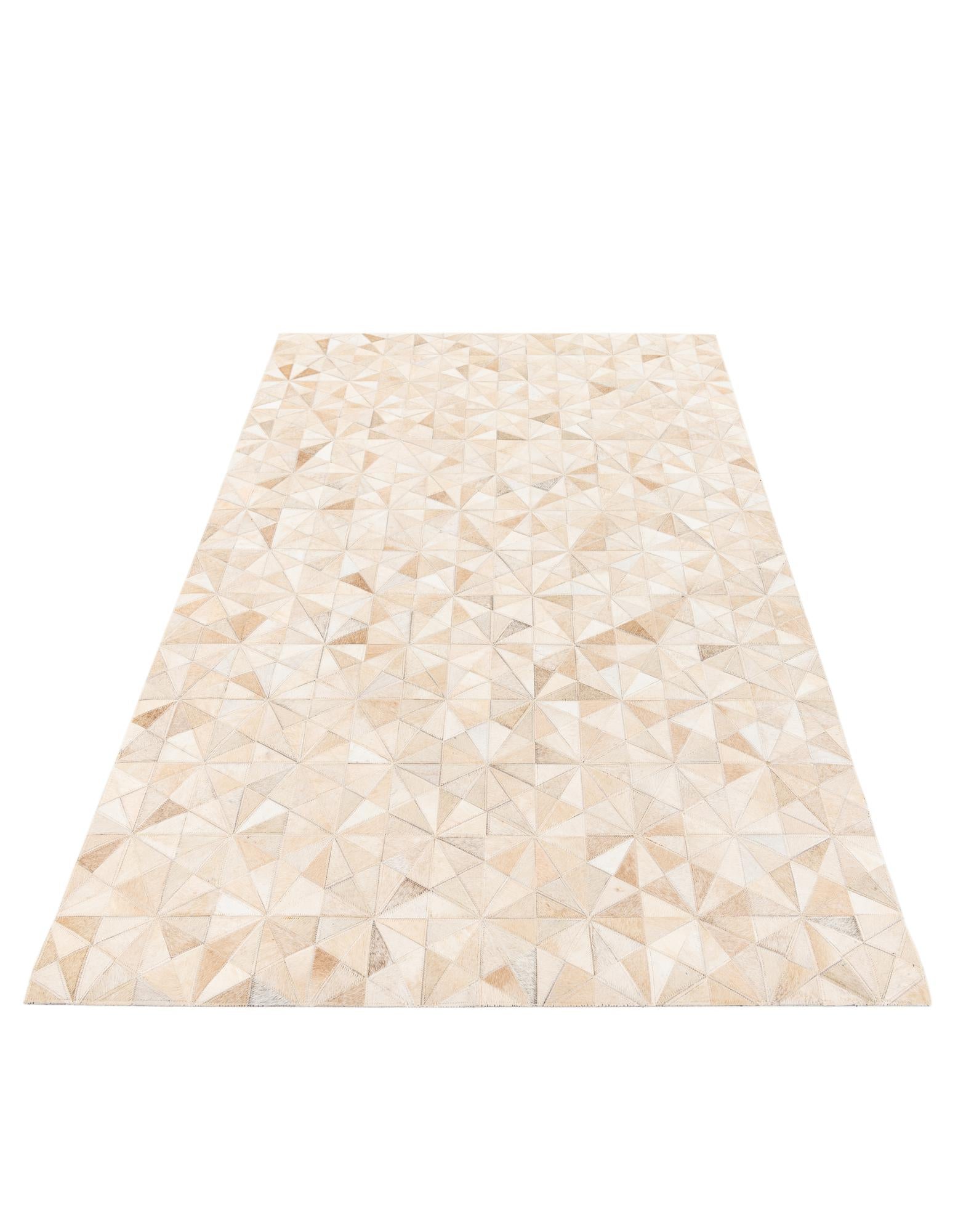 3' 11 x 6' 2 Cowhide Stocks Rug