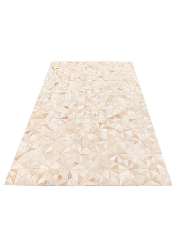 3' 11 x 6' 2 Cowhide Stocks Rug