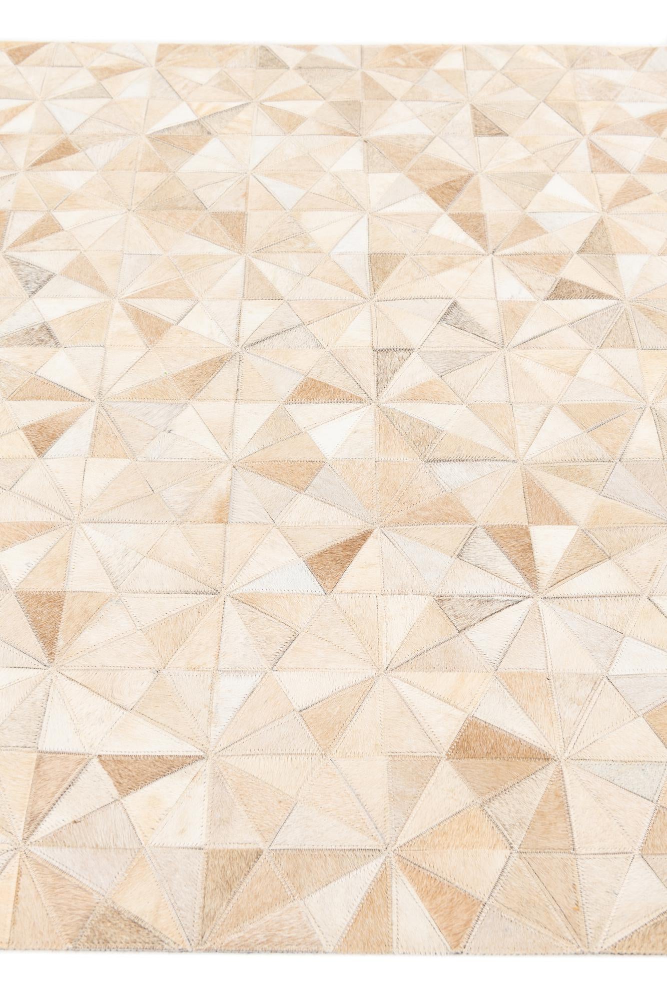 3' 11 x 6' 2 Cowhide Stocks Rug