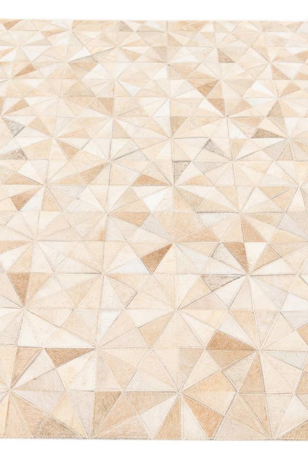 Detail image of 3' 11 x 6' 2 Cowhide Stocks Rug
