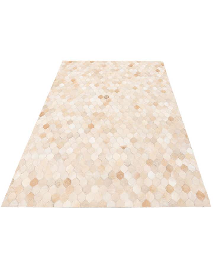 4' x 6' Cowhide Stocks Rug