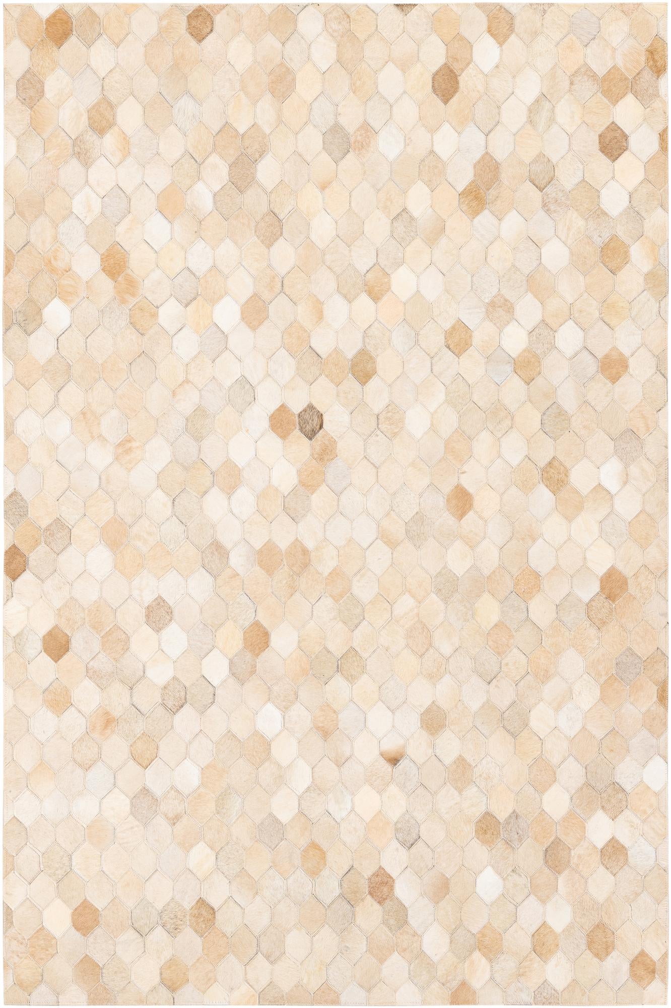 4' x 6' Cowhide Stocks Rug