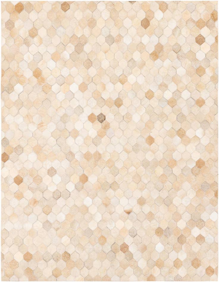 Detail image of 4' x 6' Cowhide Stocks Rug