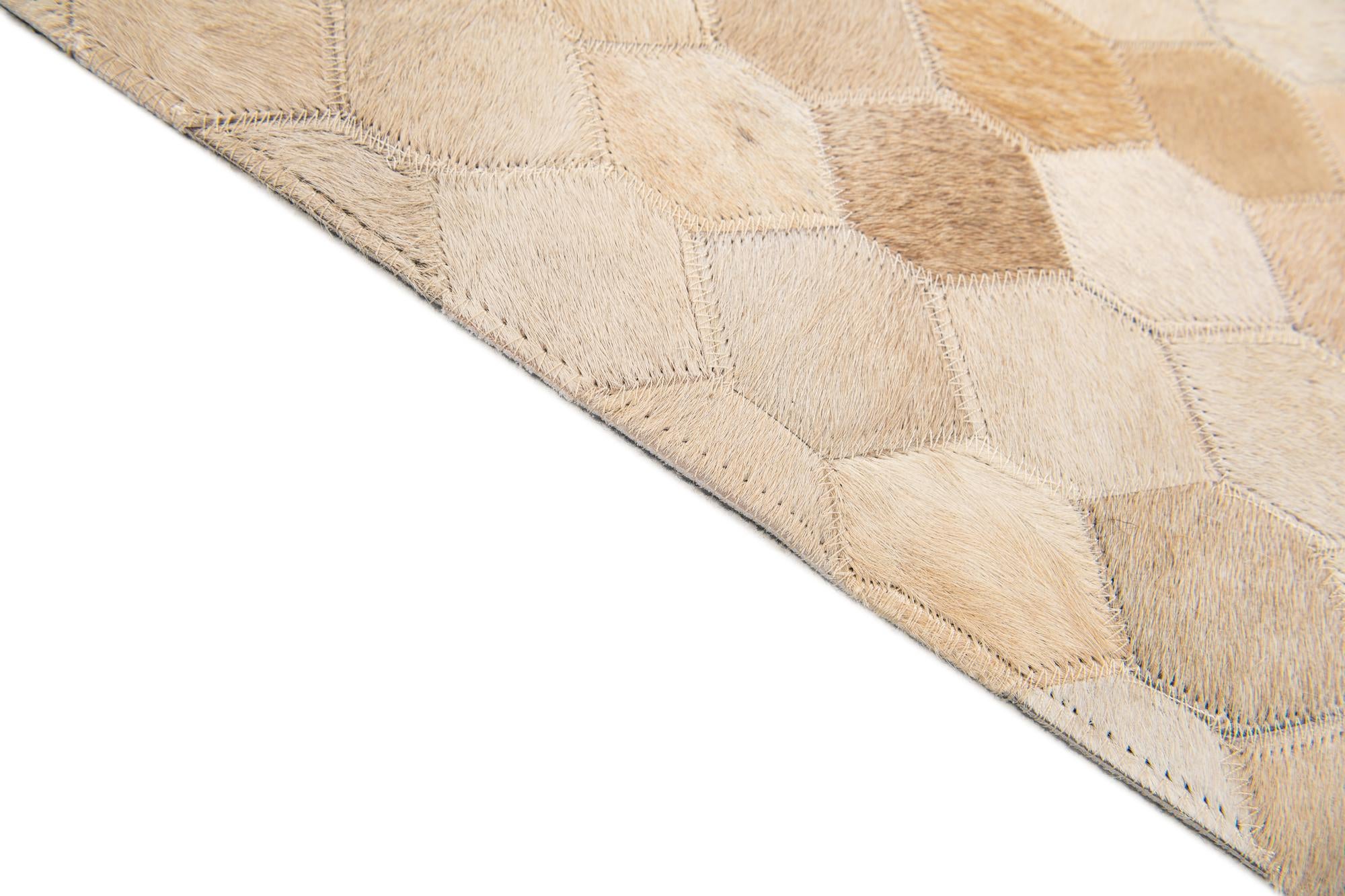 4' x 6' Cowhide Stocks Rug