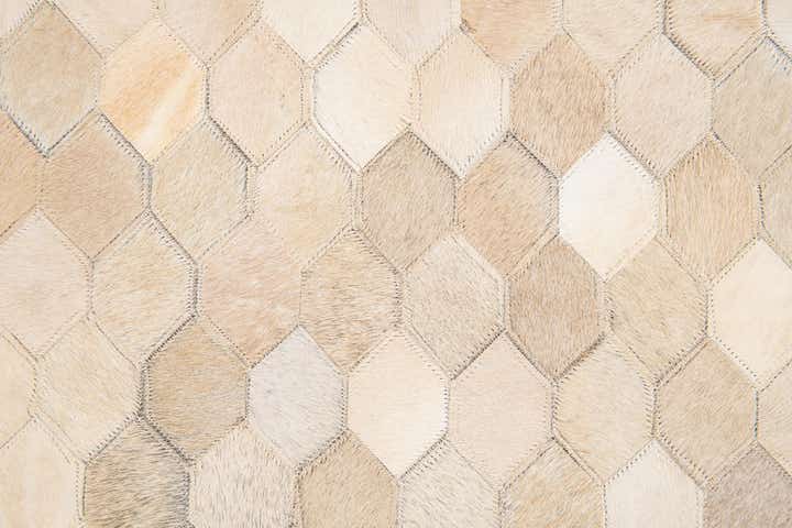 4' x 6' Cowhide Stocks Rug