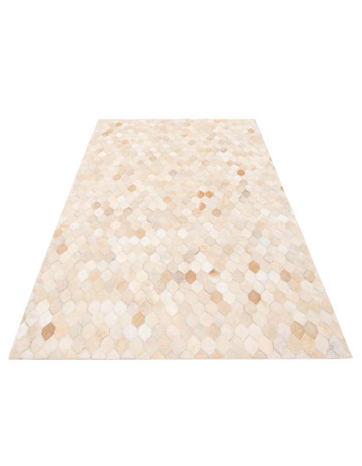 3' 11 x 5' 11 Cowhide Stocks Rug