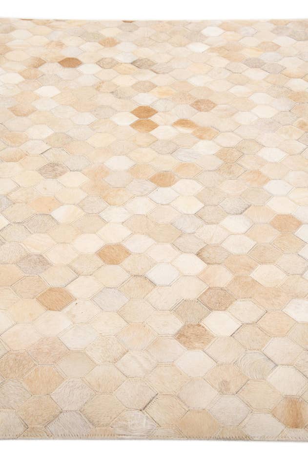 Detail image of 3' 11 x 5' 11 Cowhide Stocks Rug