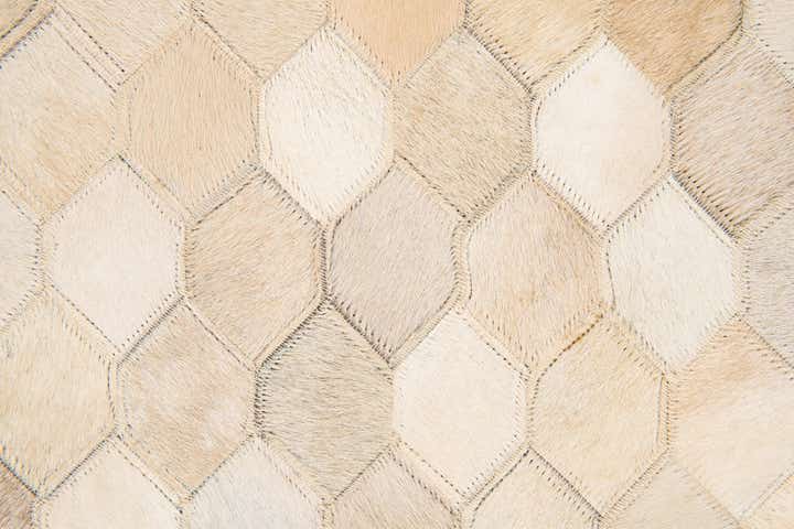 3' 11 x 5' 11 Cowhide Stocks Rug