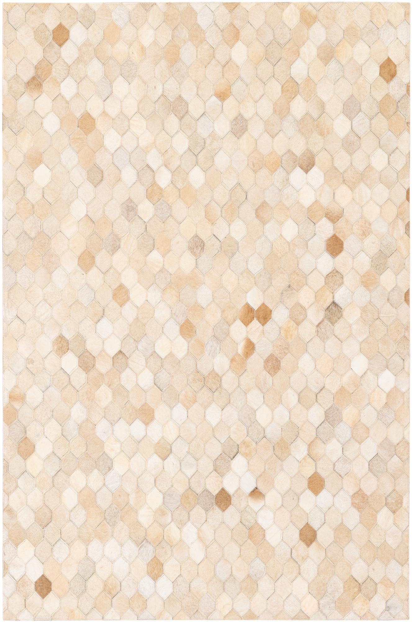 3' 11 x 5' 11 Cowhide Stocks Rug