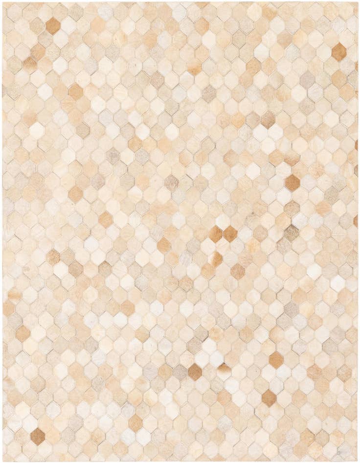 Detail image of 3' 11 x 5' 11 Cowhide Stocks Rug