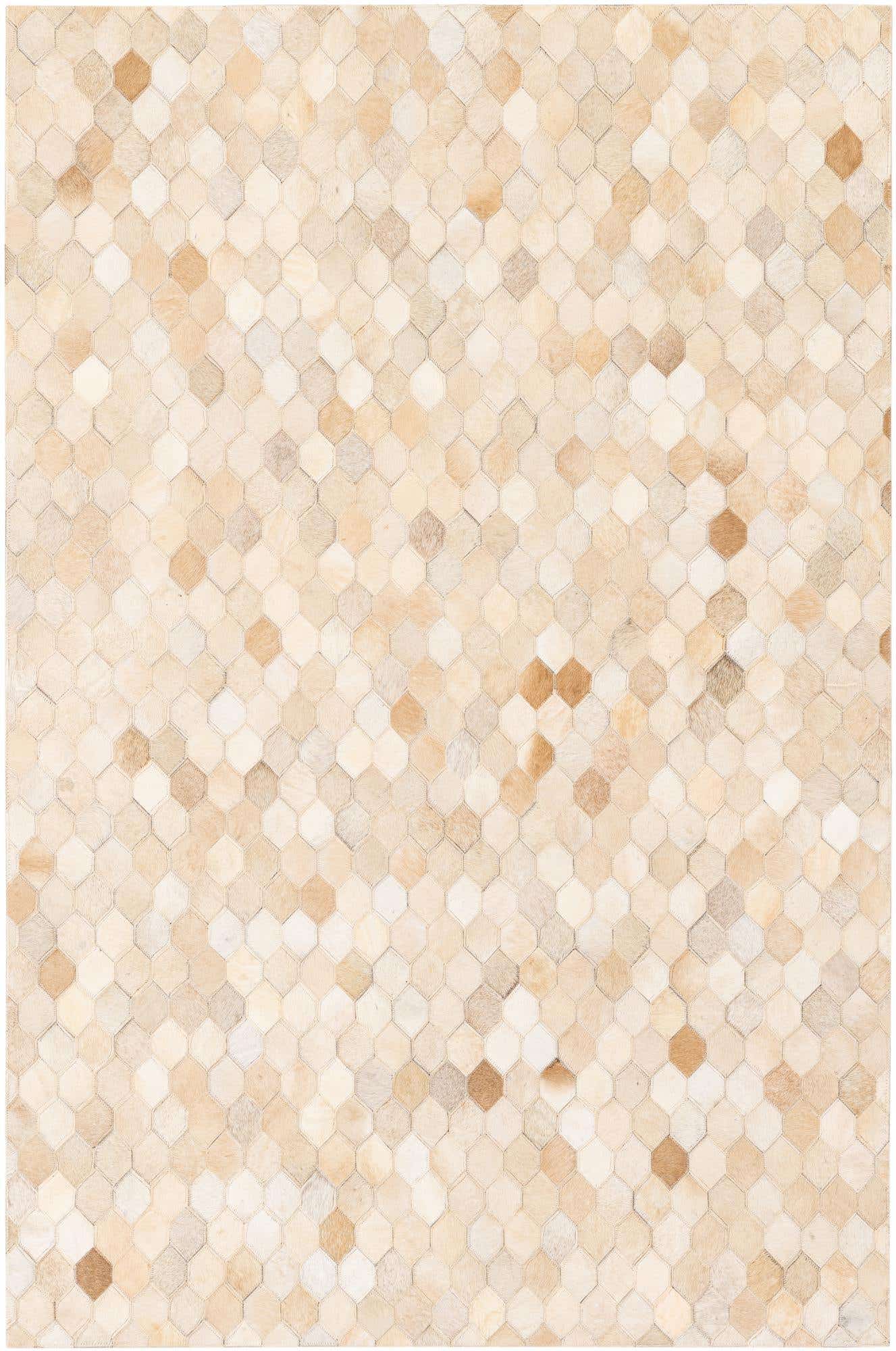 3' 11 x 5' 11 Cowhide Stocks Rug