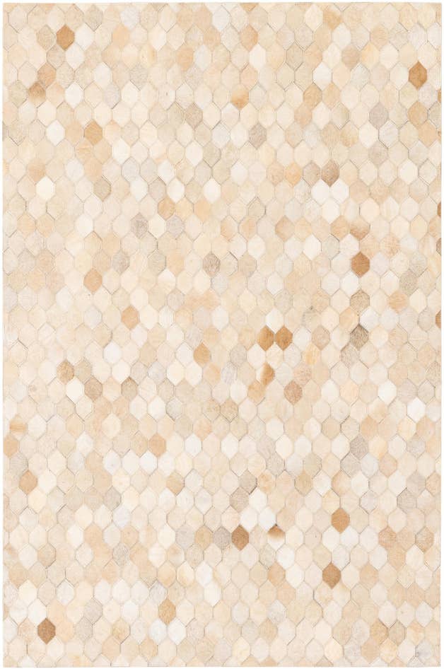 Detail image of 3' 11 x 5' 11 Cowhide Stocks Rug