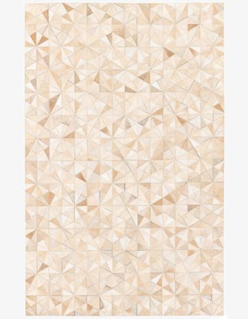 3' 11 x 6' 2 Cowhide Stocks Rug