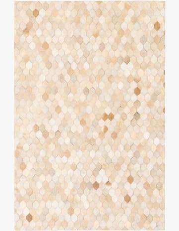 3' 11 x 5' 11 Cowhide Stocks Rug