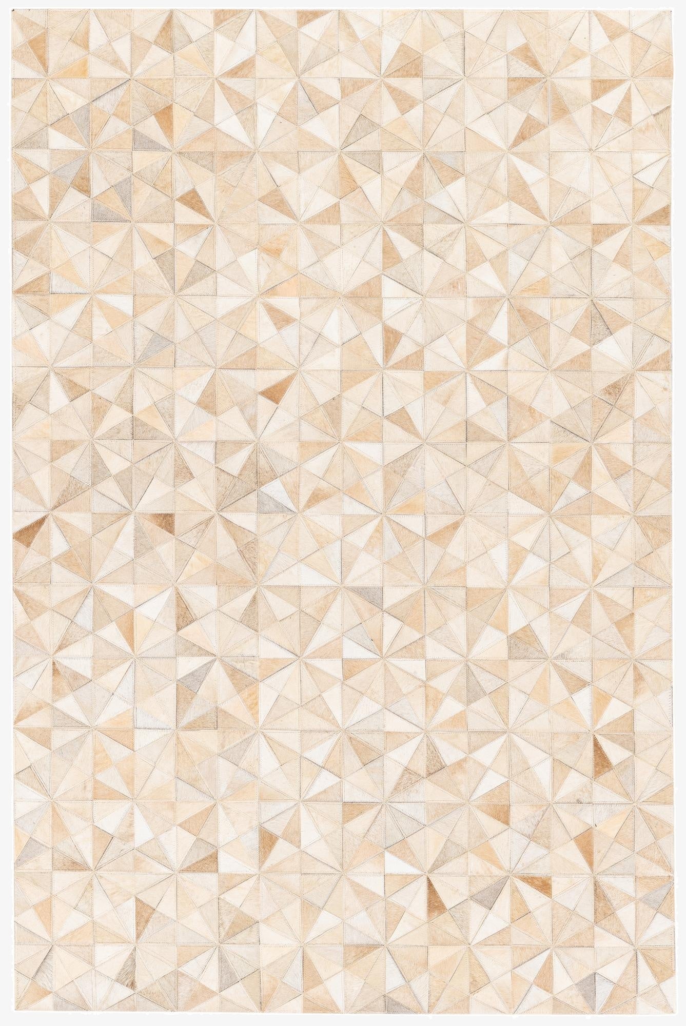 3' 11 x 6' Cowhide Stocks Rug