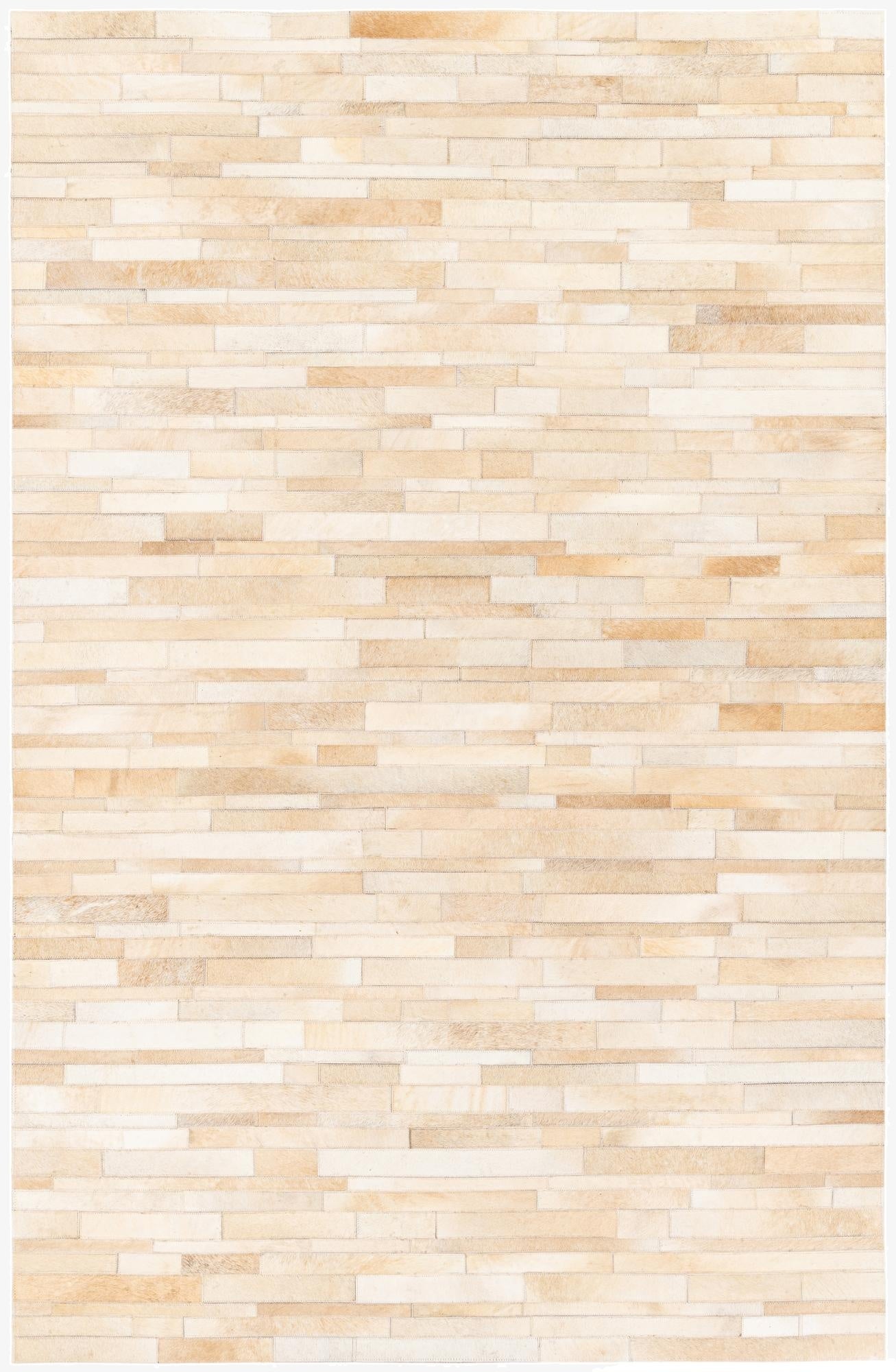 5' 1 x 7' 11 Cowhide Stocks Rug