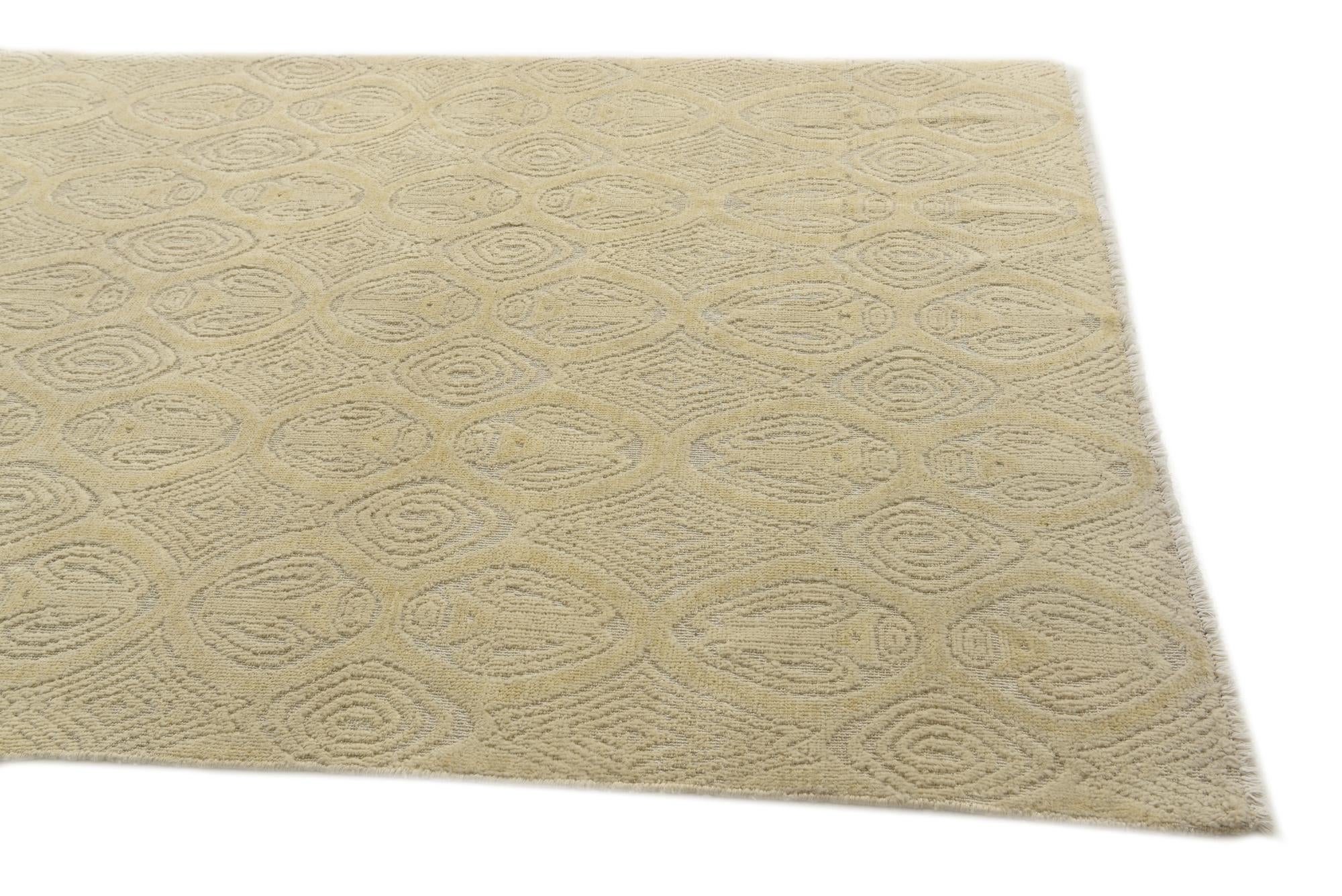 5' 6 x 8' 2 Hand Knotted Darya Wool Rug