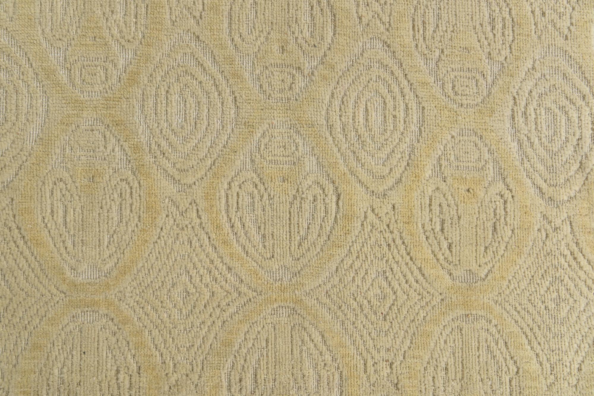 5' 6 x 8' 2 Hand Knotted Darya Wool Rug