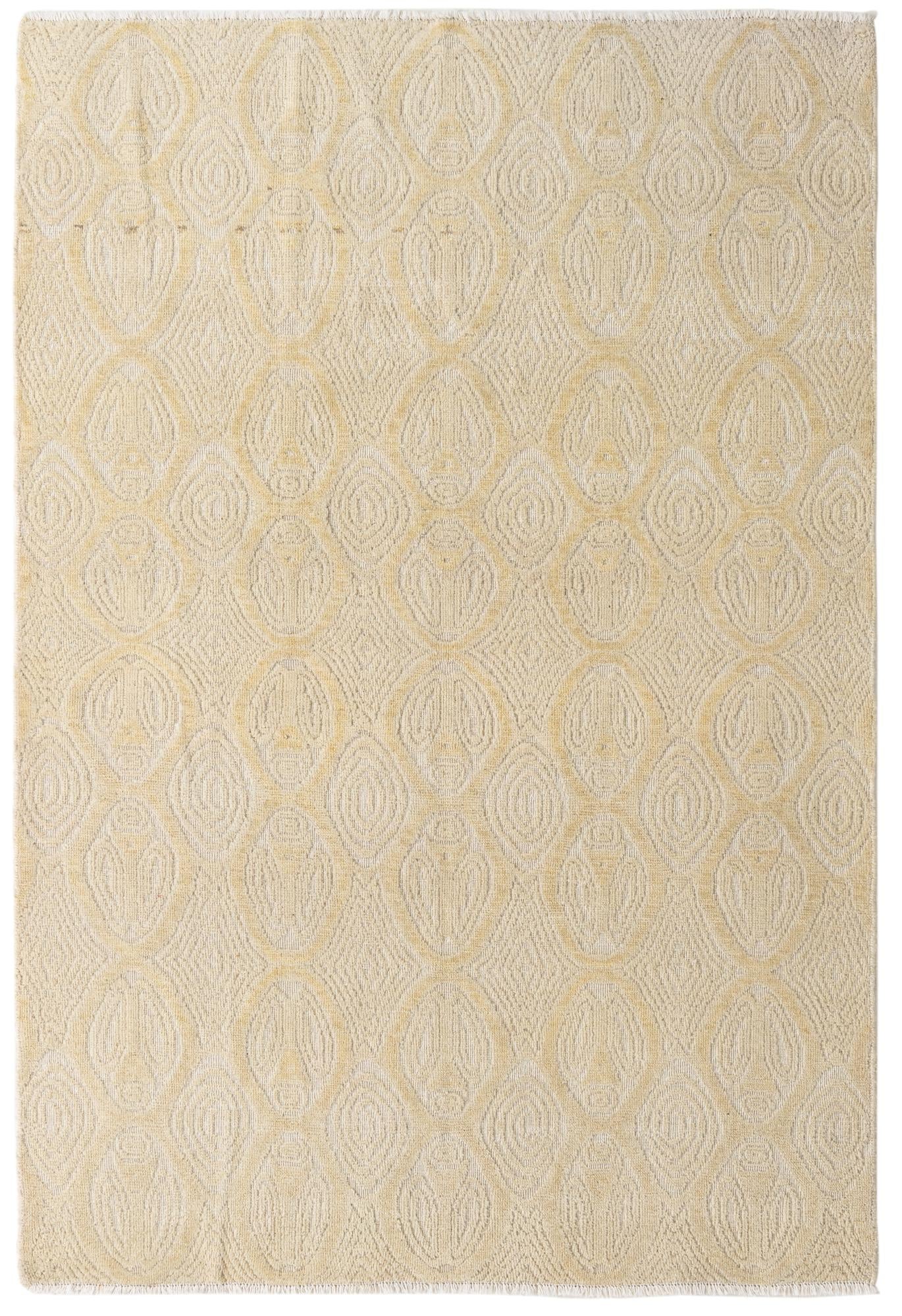 5' 6 x 8' 2 Hand Knotted Darya Wool Rug