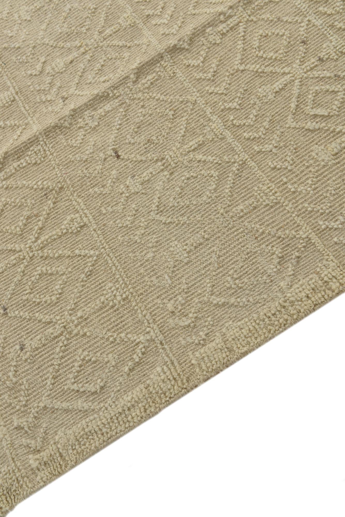9' 1 x 12' 5 Hand Knotted Darya Wool Rug
