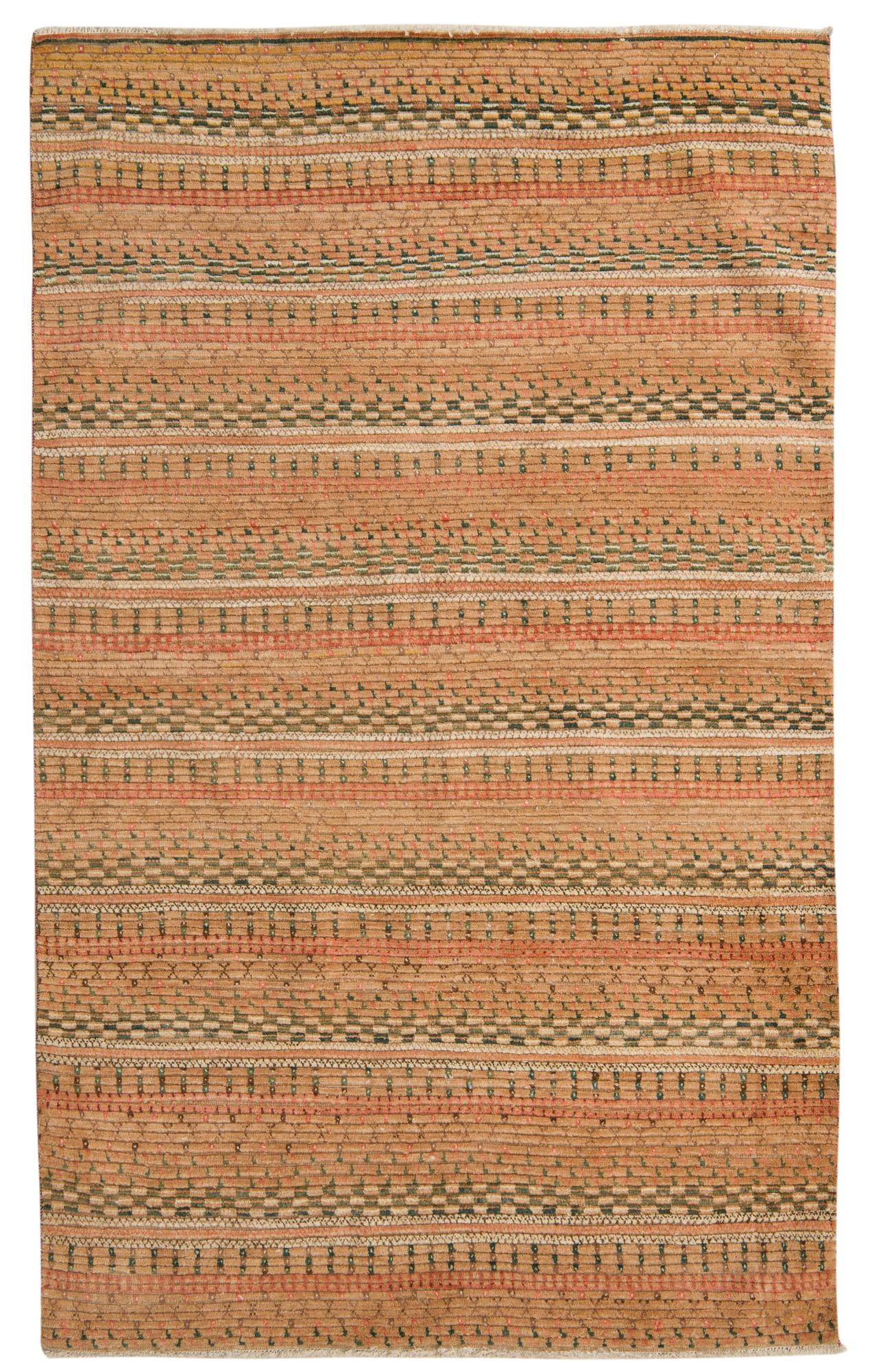 5' x 8' Hand Knotted Darya Wool Rug