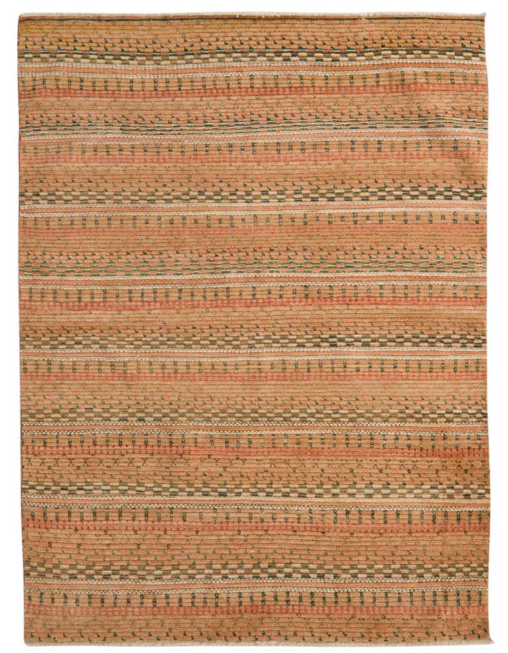 Detail image of 5' x 8' Hand Knotted Darya Wool Rug