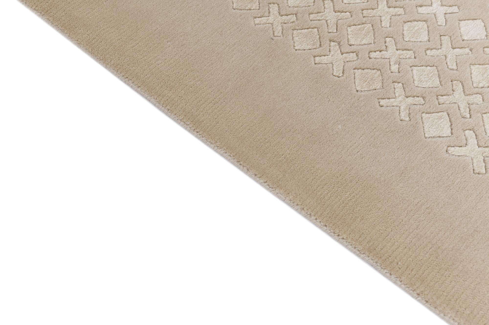 6' 5 x 9' 11 Hand Knotted Darya Wool Rug