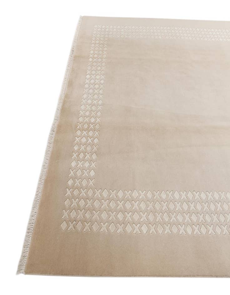 Detail image of 6' 7 x 9' 11  Hand Knotted Darya Wool Rug