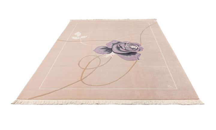6' 8 x 9' 11 Hand Knotted Darya Wool Rug