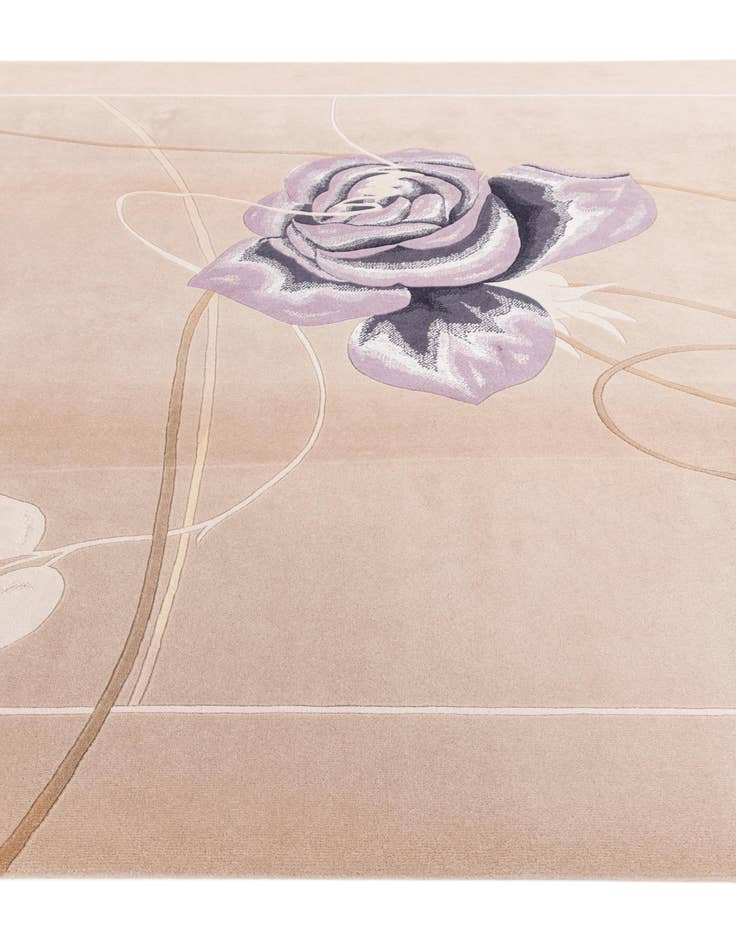 Detail image of 6' 8 x 9' 11  Hand Knotted Darya Wool Rug