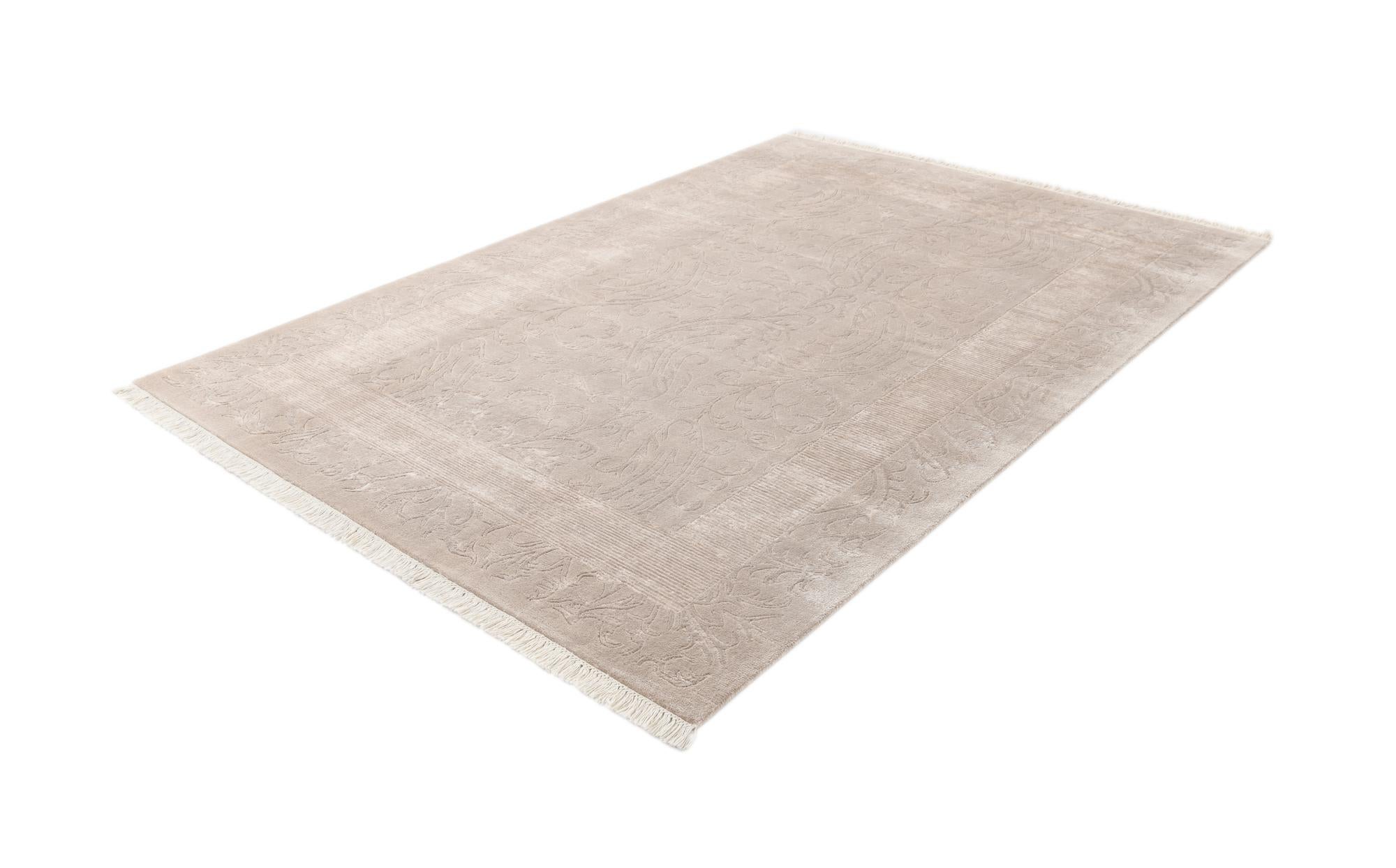 6' 7 x 9' 6 Hand Knotted Darya Wool Rug