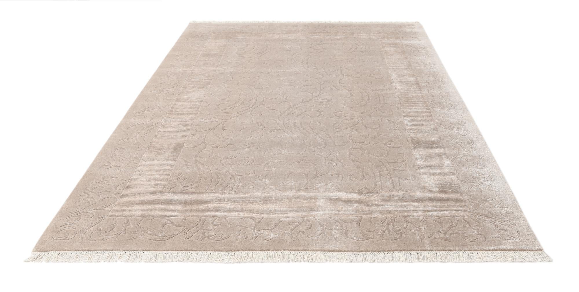 6' 7 x 9' 6 Hand Knotted Darya Wool Rug