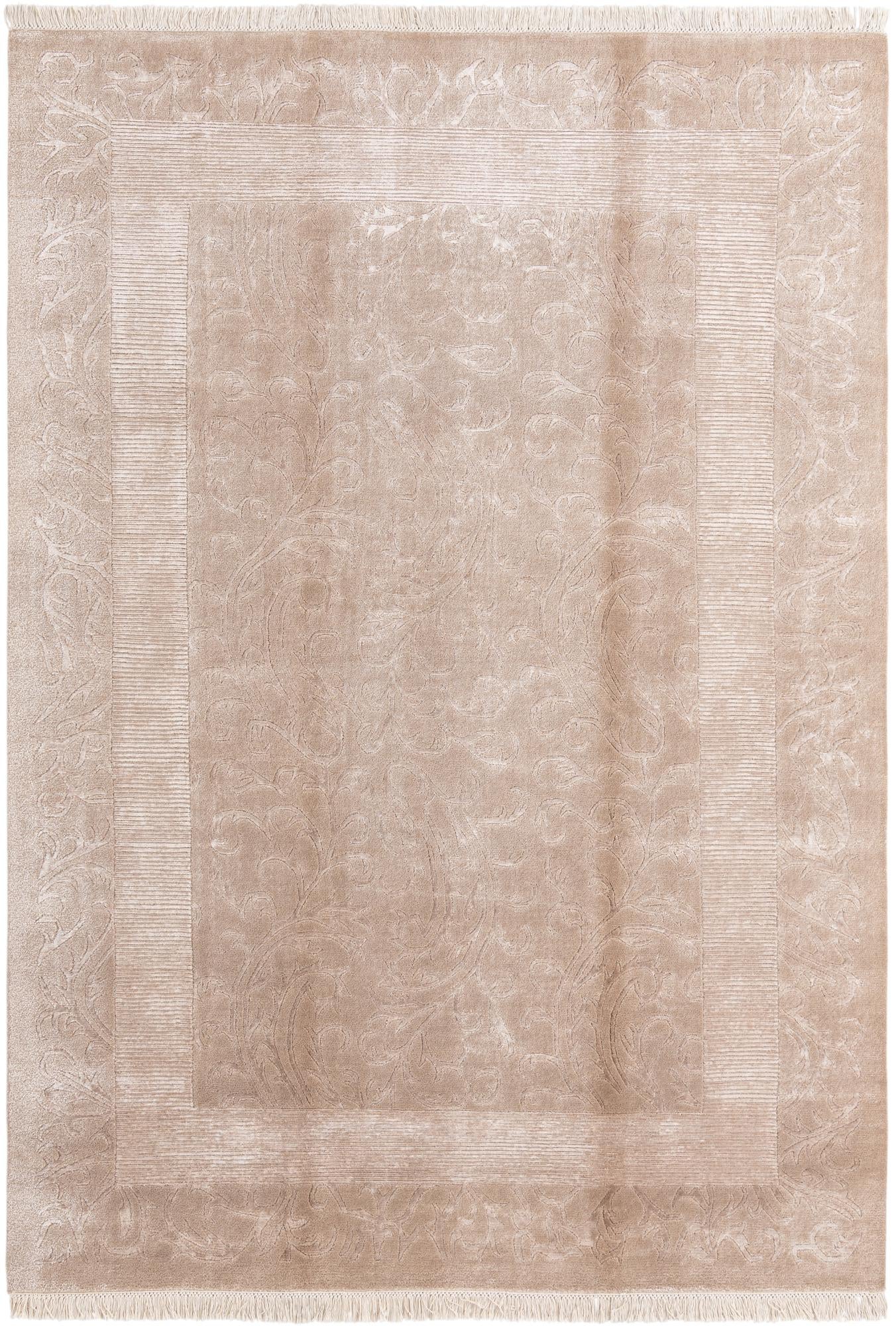 6' 7 x 9' 6 Hand Knotted Darya Wool Rug