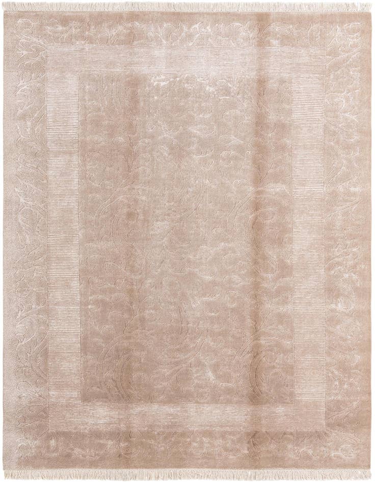 Detail image of 6' 7 x 9' 6 Hand Knotted Darya Wool Rug