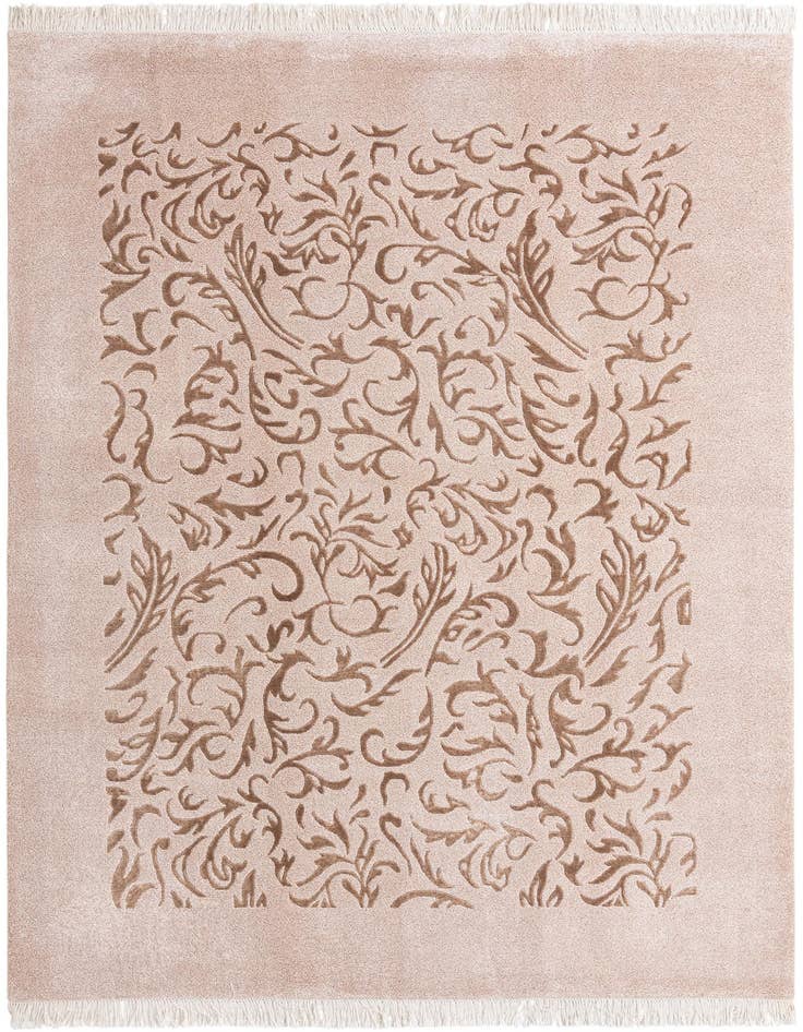Detail image of 6' 10 x 9' 7 Hand Knotted Darya Wool Rug