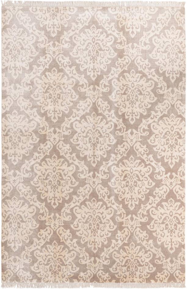 Detail image of 6' 7 x 9' 10 Hand Knotted Darya Wool Rug