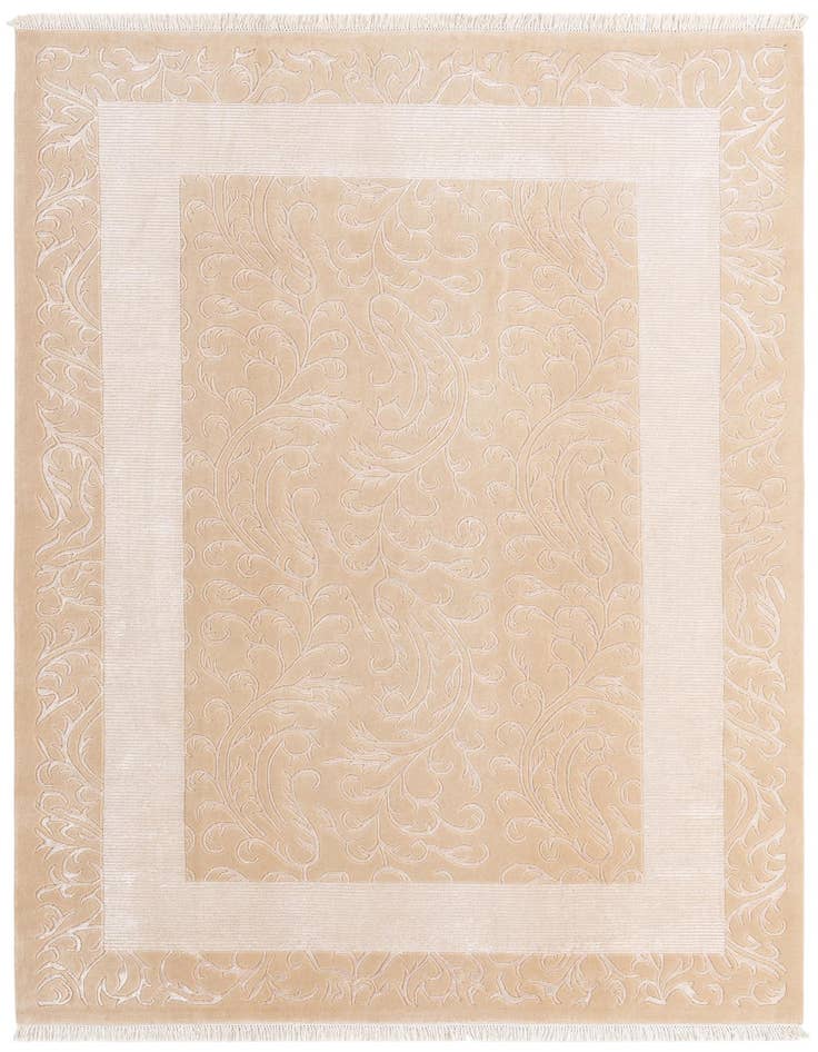 Detail image of 6' 7 x 9' 6 Hand Knotted Darya Wool Rug