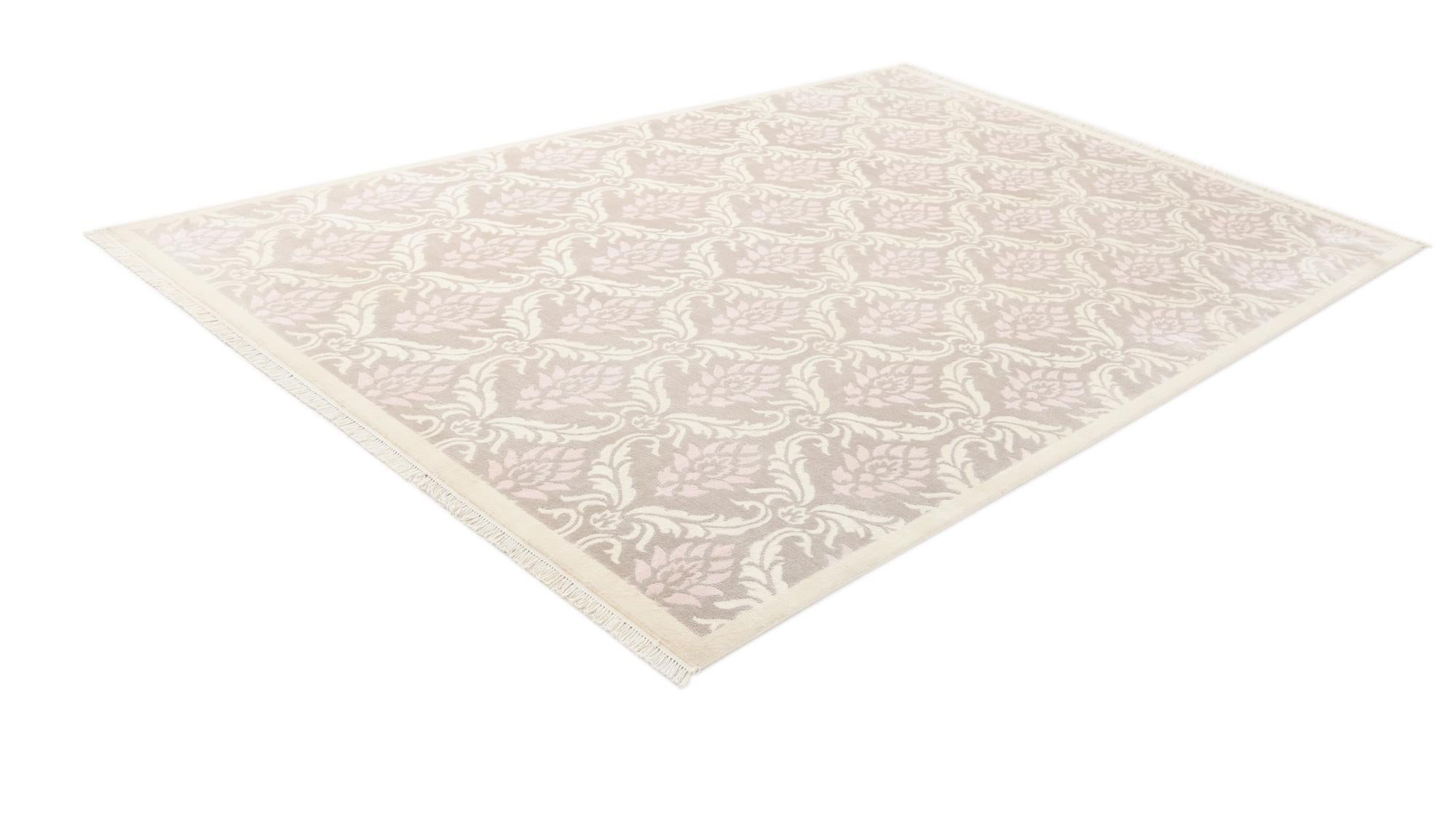 6' 9 x 10' Hand Knotted Darya Wool Rug