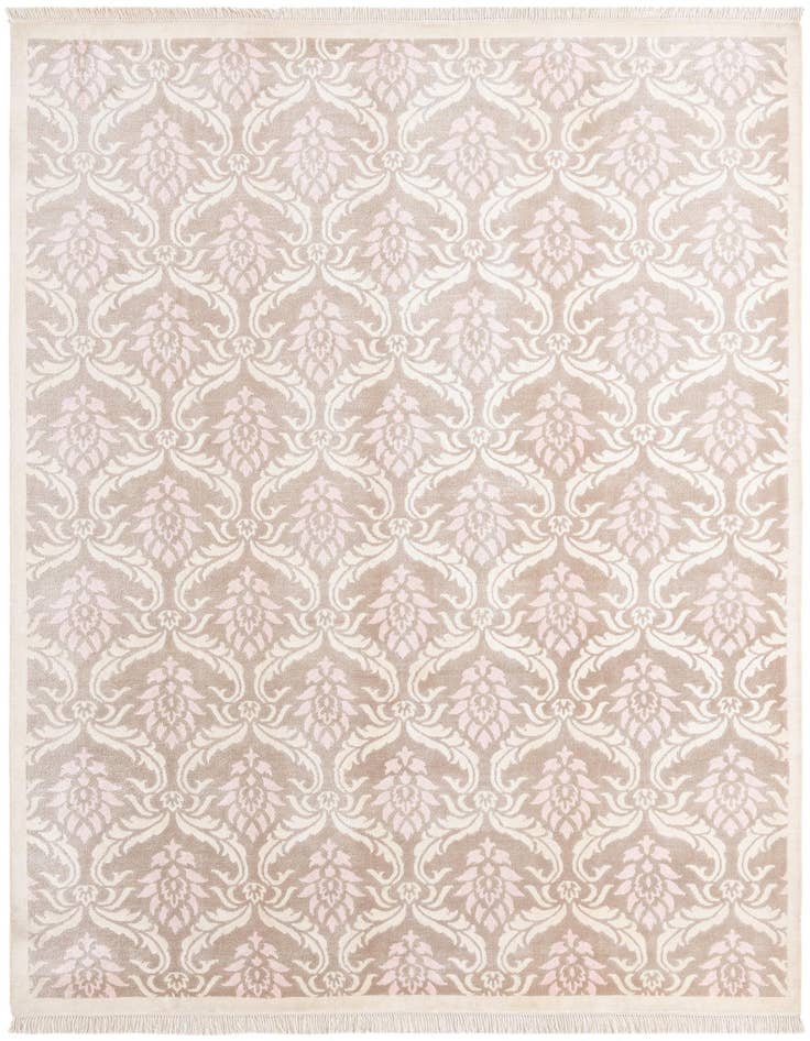 Detail image of 6' 9 x 10' Hand Knotted Darya Wool Rug