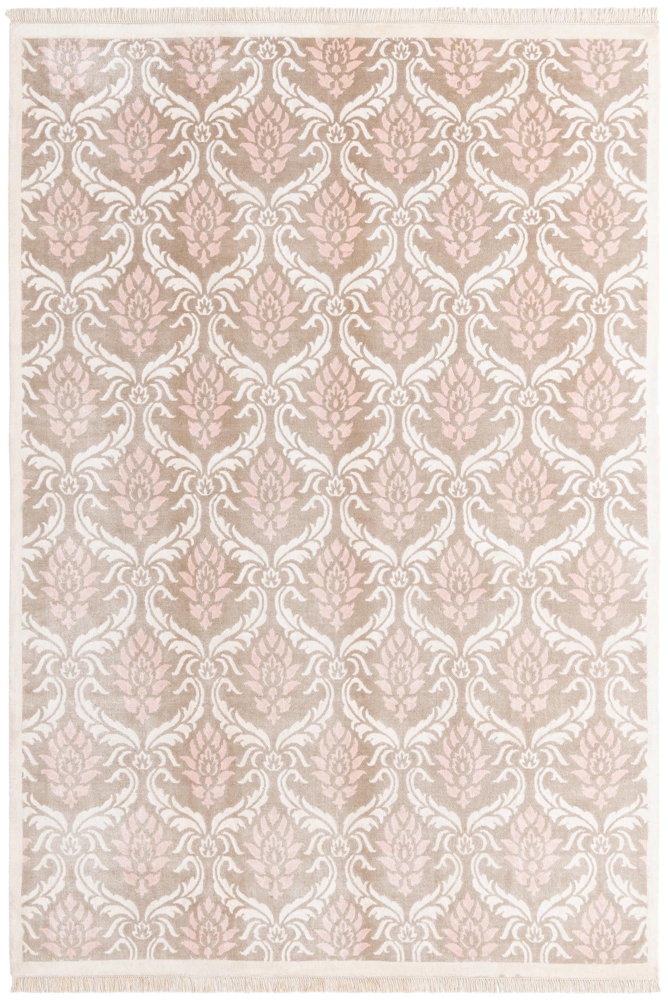 6' 8 x 9' 11 Hand Knotted Darya Wool Rug