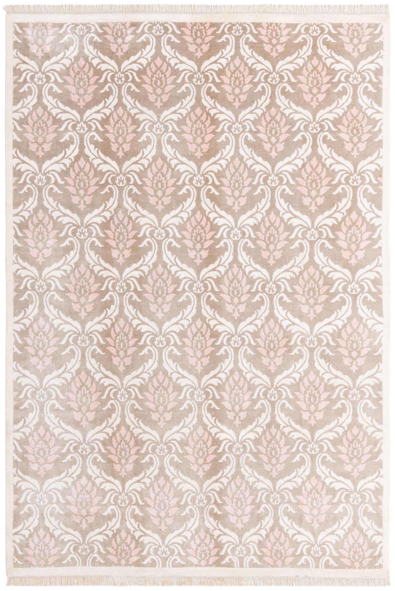 6' 8 x 9' 11 Hand Knotted Darya Wool Rug