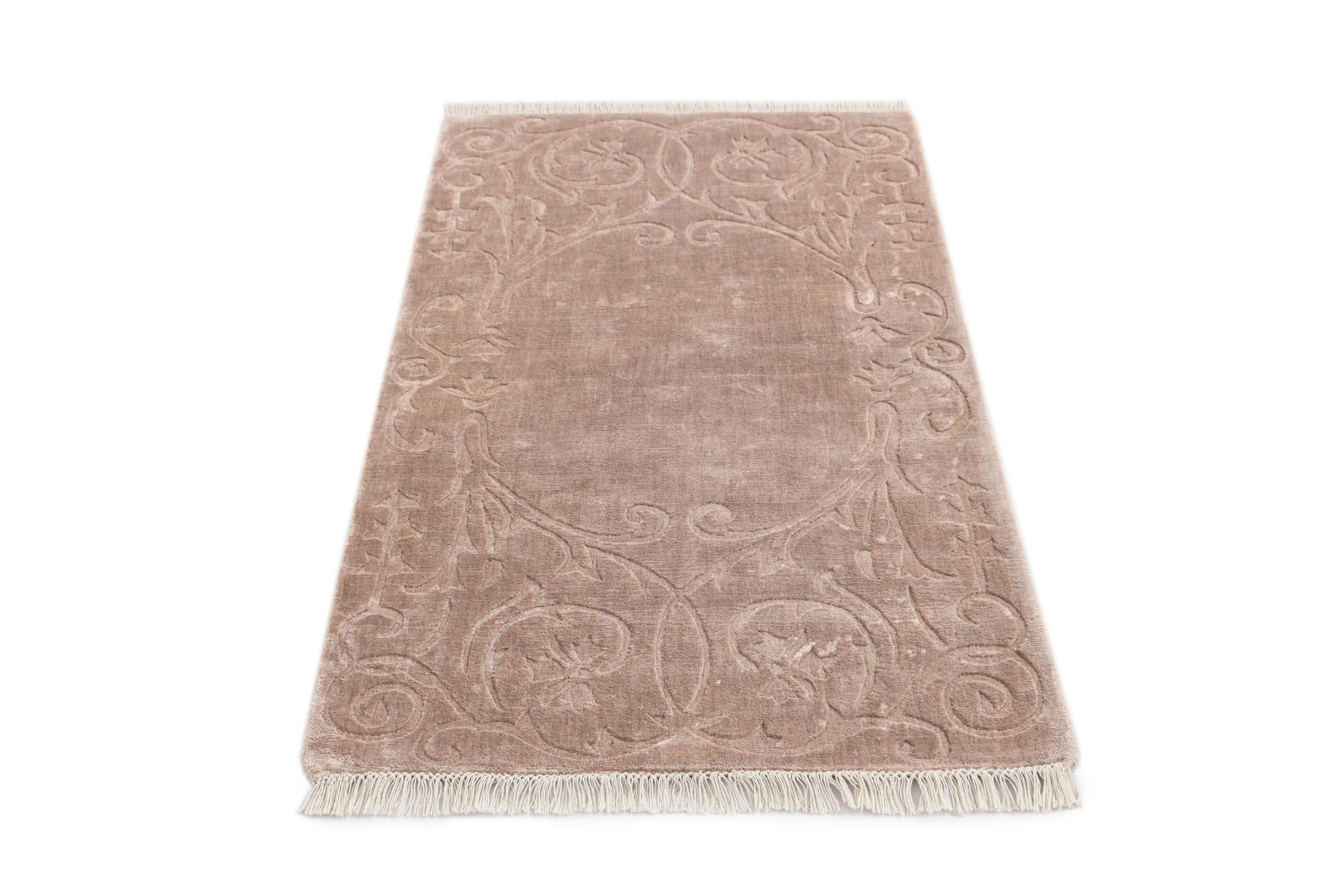 2' 7 x 4' 11 Hand Knotted Darya Wool Rug