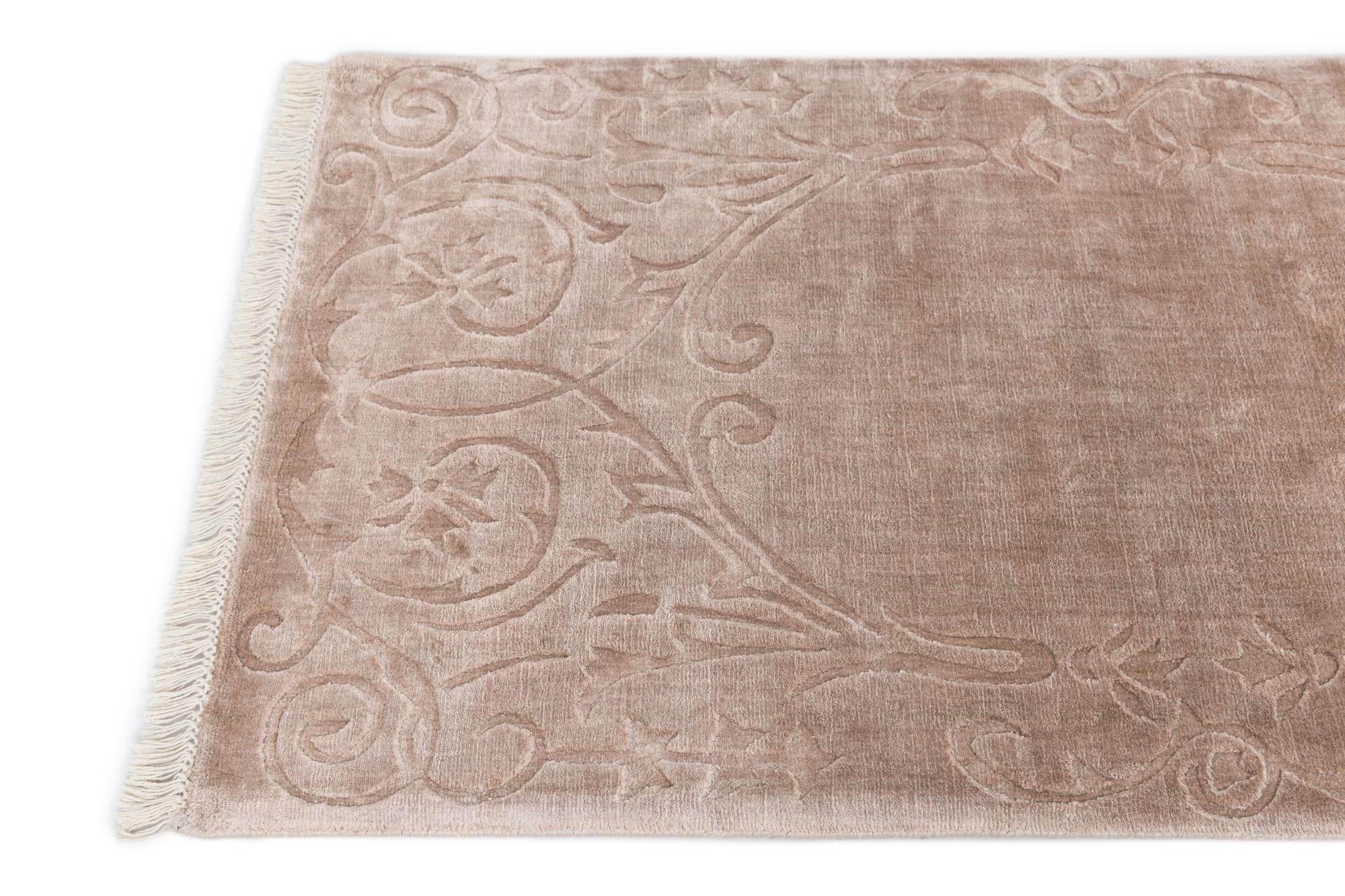 2' 7 x 4' 11 Hand Knotted Darya Wool Rug